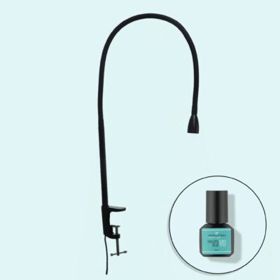 Asztali UV / LED Lámpa + UV / LED Szempillaragasztó 3 ml.