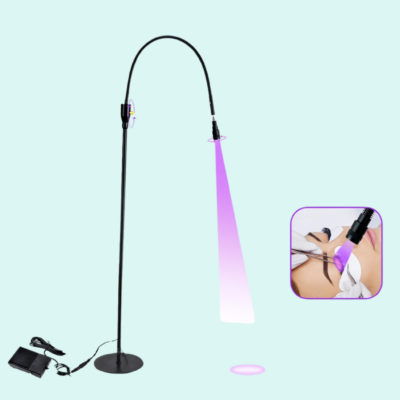 UV / LED Lámpa Állítható Fényerővel és Fókusszal Szempillaragasztóhoz