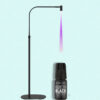 Forgatható Fejű UV / LED Lámpa Állítható Fényerővel és Fókusszal + Back-To Black UV/LED Fekete Szempillaragasztó 3ml.