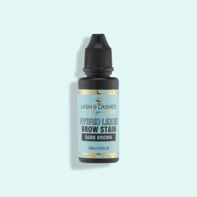 Lash & Lashes Hibrid Szemöldökfesték – Sötétbarna (Dark Brown) – 15 ml