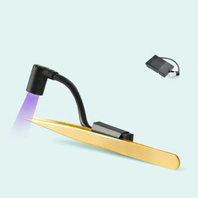 Csipeszes, Mini UV/LED Lámpa Pedál Vezérléssel