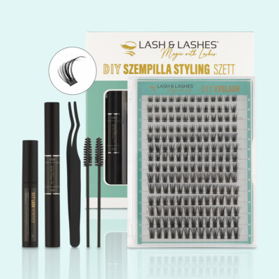 DIY-D12 Szempilla Styling Szett – dús volume hatás